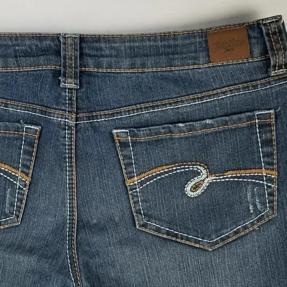 Justice Other - I Love Justice Girl's Blue Denim 16.5 Simply Low